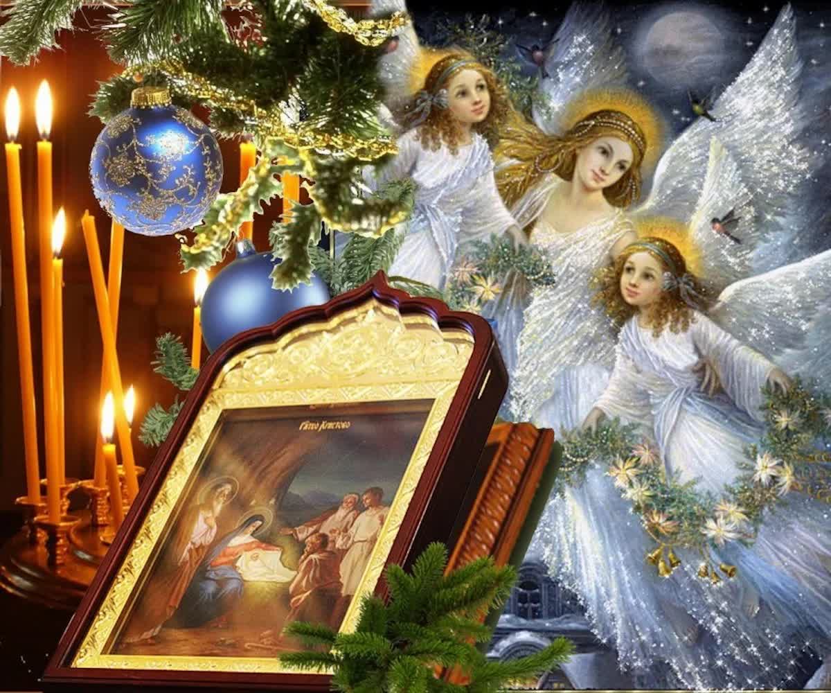 Картинки на Рождество Христово в 2024 году